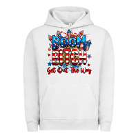 Pigment Lunar Rock boom bitch get out the way Urban Hoodie - RanaPortraitStore