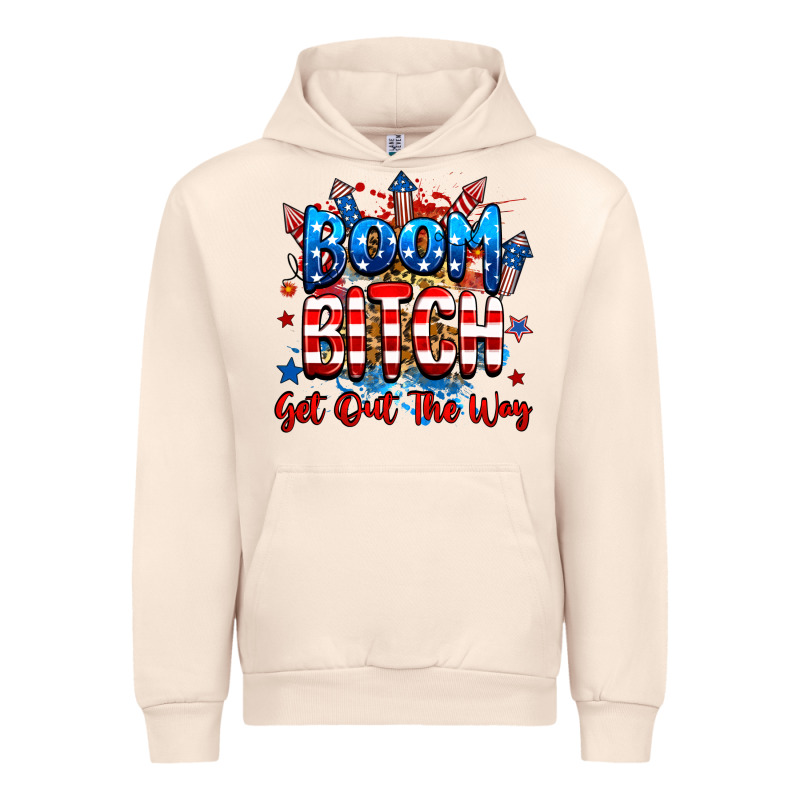 Boom Bitch Get Out The Way Urban Hoodie by RanaPortraitStore | Teevron