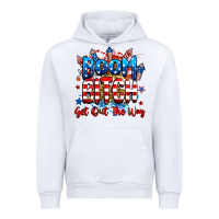 White boom bitch get out the way Urban Hoodie - RanaPortraitStore