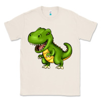 Natural Cartoon T-Rex Classic Tee - HowdyJamesFarm