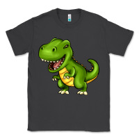 Smoke Cartoon T-Rex Classic Tee - HowdyJamesFarm