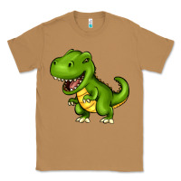 Toasted Coconut Cartoon T-Rex Classic Tee - HowdyJamesFarm