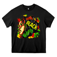 Black i am black history Heavy Core Tee - CowGirlArtShop