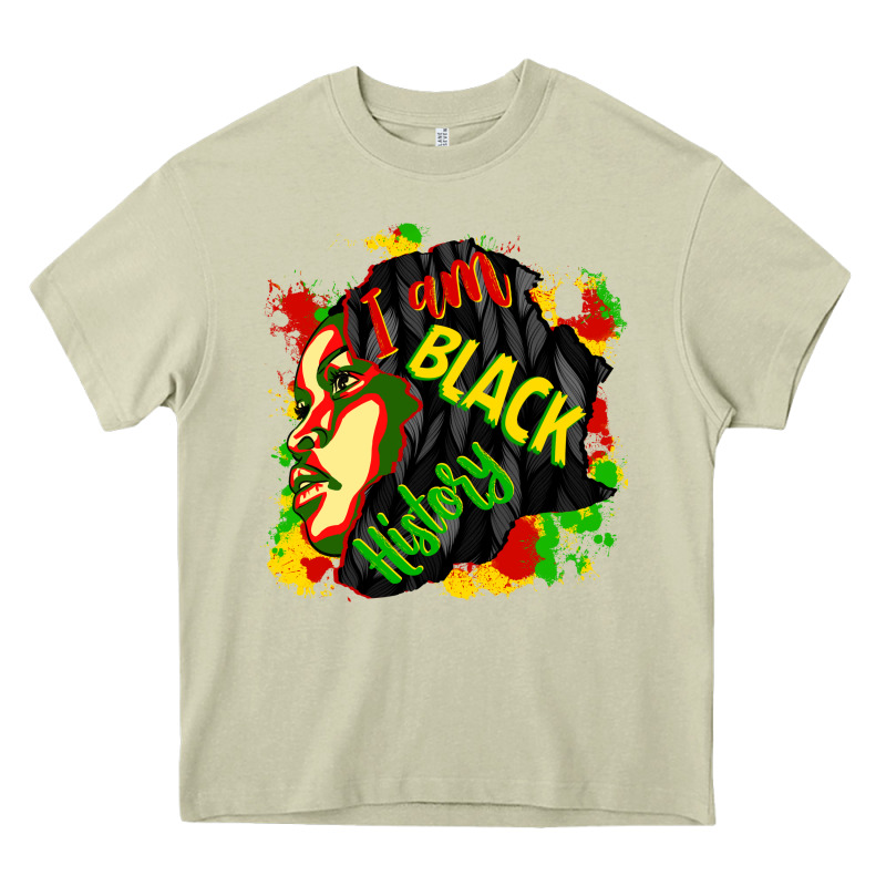 I Am Black History Heavy Core Tee by CowGirlArtShop | Teevron