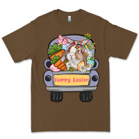 Cacao Happy Easter bunny truck Easter Day Premium Tee - CowGirlArtShop