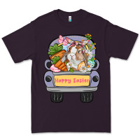Happy Easter Bunny Truck Easter Day Premium Tee | Teevron