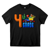 Black Fourth Grade Heavy Core Tee - RanaPortraitStore