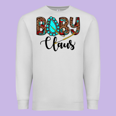 Baby Claus Premium Sweatshirt Designed By Jahusdesignshop