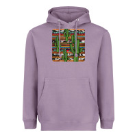 Lavender cactus gemstone coaster Heavyweight Hoodie - JahusDesignShop
