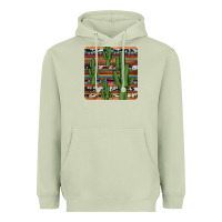 Matcha cactus gemstone coaster Heavyweight Hoodie - JahusDesignShop