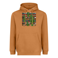 Meerkat cactus gemstone coaster Heavyweight Hoodie - JahusDesignShop
