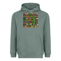Sage cactus gemstone coaster Heavyweight Hoodie - JahusDesignShop