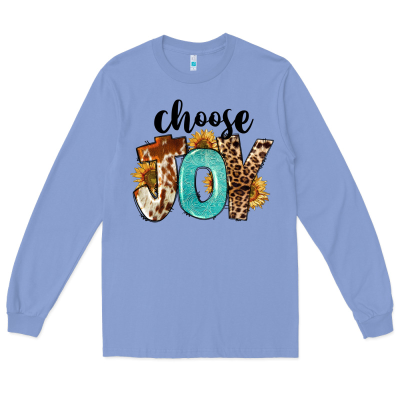 Choose Joy Long Sleeve Tee by FaDigitalArtStudio | Teevron