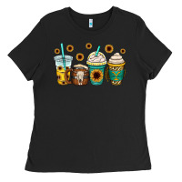 Yellowstone Coffee Cups Ladies Tee | Teevron
