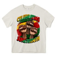 Im Celebrating Juneteenth  (1) Heavy Core Tee | Teevron