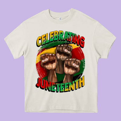 Im Celebrating Juneteenth  (1) Heavy Core Tee Designed By Cowgirlartshop