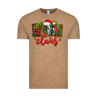 Vintage Coffee Christmas Mama Claus Mother's Day Vintage Tee - FaDigitalArtStudio