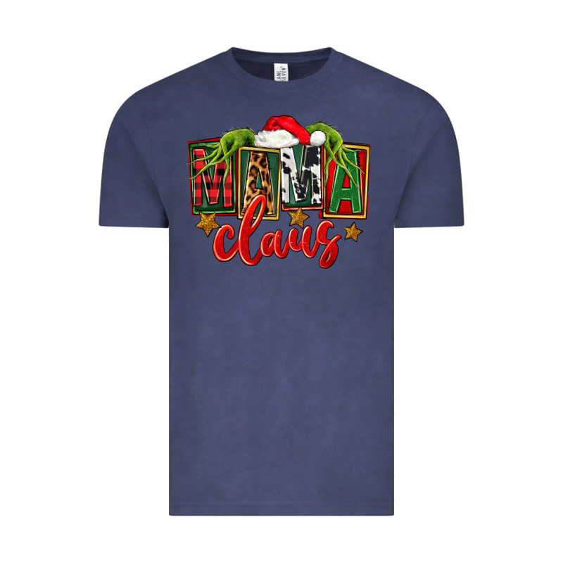Christmas Mama Claus Mother's Day Vintage Tee by FaDigitalArtStudio | Teevron
