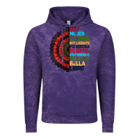 Cloud Purple hispanic heritage month hand fan Vintage Hoodie - BundleAndBundleShop