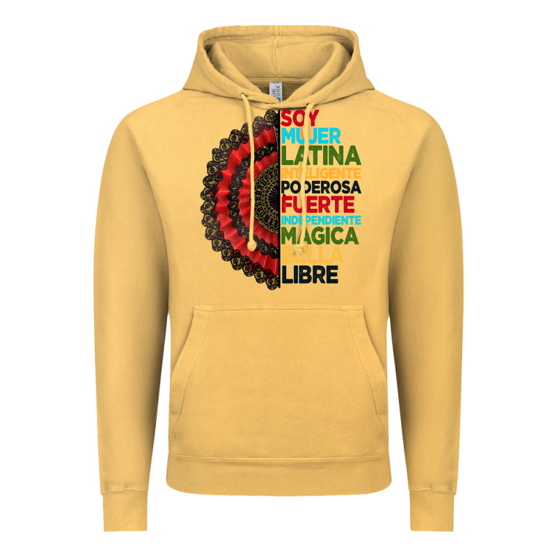 Hispanic Heritage Month Hand Fan Vintage Hoodie by BundleAndBundleShop | Teevron