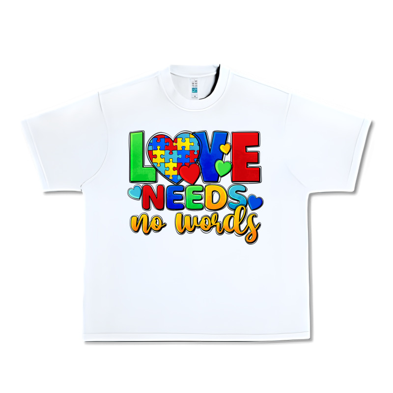 Love Needs No Words Urban Heavy Tee by FaDigitalArtStudio | Teevron