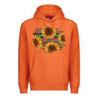 Carrot sunflower leopard serape patch Premium Hoodie - Jasminsmagicworld