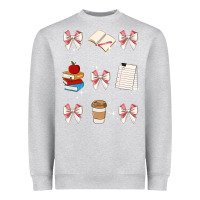 Heather Grey teacher Heavyweight Sweatshirt - JahusDesignShop