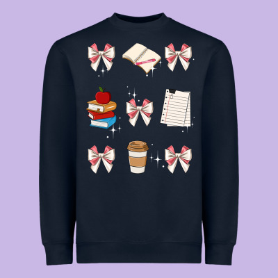 Teacher Heavyweight Sweatshirt Designed By Jahusdesignshop