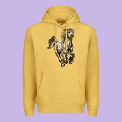 Percheron Horse Premium Hoodie Designed By Lillyallendesigns