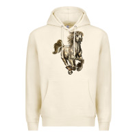 Tofu percheron horse Premium Hoodie - LillyAllenDesigns
