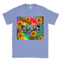 Colony Blue Mom rainbow sunflower Classic Tee - CowGirlArtShop