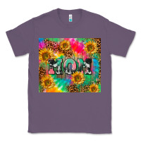 Lavender Mom rainbow sunflower Classic Tee - CowGirlArtShop
