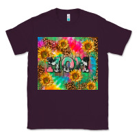 Plum Mom rainbow sunflower Classic Tee - CowGirlArtShop