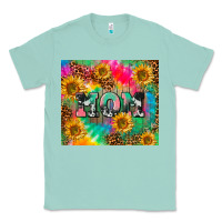 Seafoam Mom rainbow sunflower Classic Tee - CowGirlArtShop