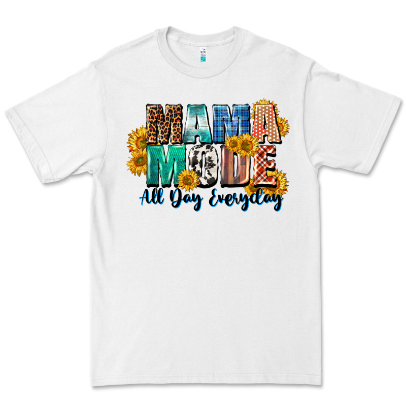 Mama Mode All Day Everyday  Mother's Day Premium Tee by CowGirlArtShop | Teevron