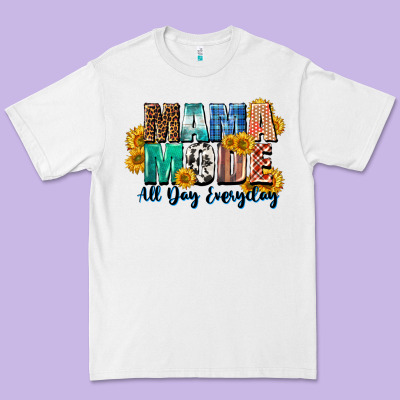 Mama Mode All Day Everyday  Mother's Day Premium Tee Designed By Cowgirlartshop