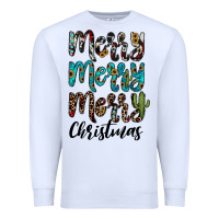 White merry christmas Premium Sweatshirt - JahusDesignShop