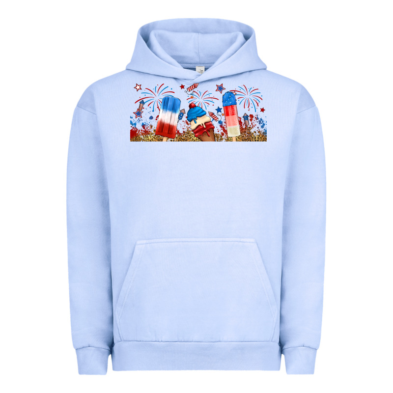 Fourth Of July Popsicle Urban Hoodie by RanaPortraitStore | Teevron