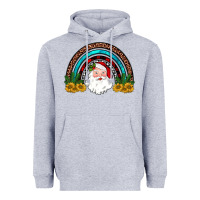Heather Grey santa rainbow Heavyweight Hoodie - JahusDesignShop
