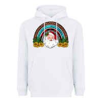 White santa rainbow Heavyweight Hoodie - JahusDesignShop