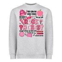 Heather Grey rock the best Heavyweight Sweatshirt - JahusDesignShop