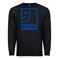 Black Goodwill Premium Sweatshirt - maiPhamDesign