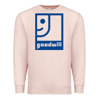 Pale Pink Goodwill Premium Sweatshirt - maiPhamDesign