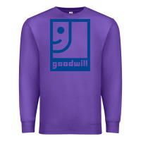 Purple Goodwill Premium Sweatshirt - maiPhamDesign
