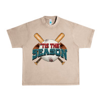 French Oak 'tis the season baseball Urban Heavy Tee - FaDigitalArtStudio