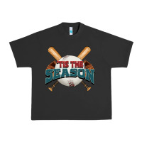 Pigment Black 'tis the season baseball Urban Heavy Tee - FaDigitalArtStudio