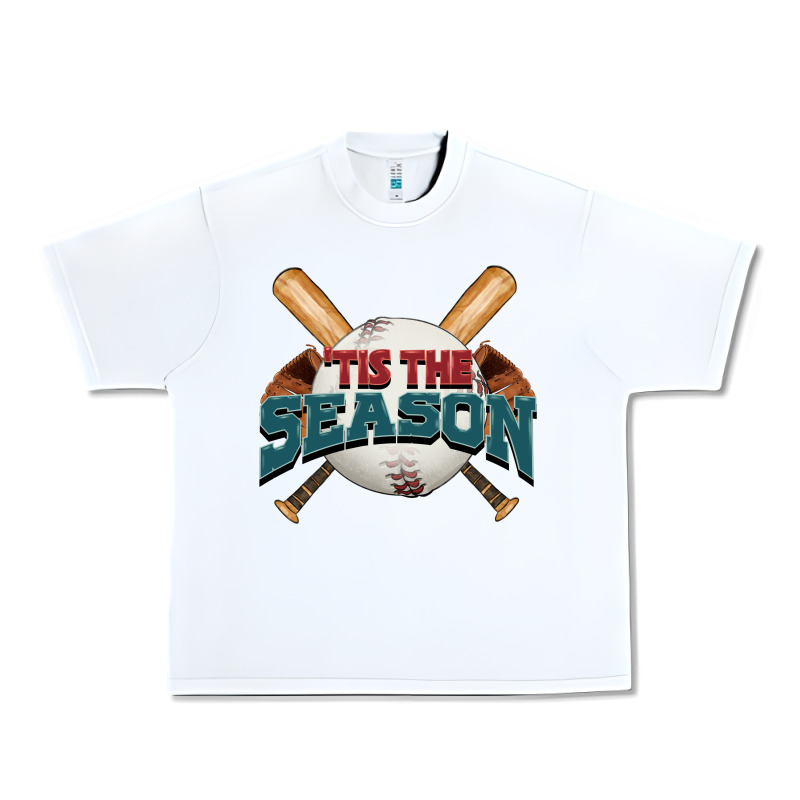 'tis The Season Baseball Urban Heavy Tee by FaDigitalArtStudio | Teevron
