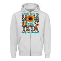 Dove Grey god gifted me two titles mom and teta and i rock t Zipper Hoodie - JahusDesignShop