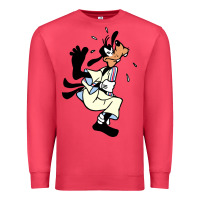 Cardinal day gift for cartoon goofy character Premium Sweatshirt - maiPhamDesign