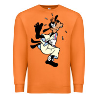Carrot day gift for cartoon goofy character Premium Sweatshirt - maiPhamDesign